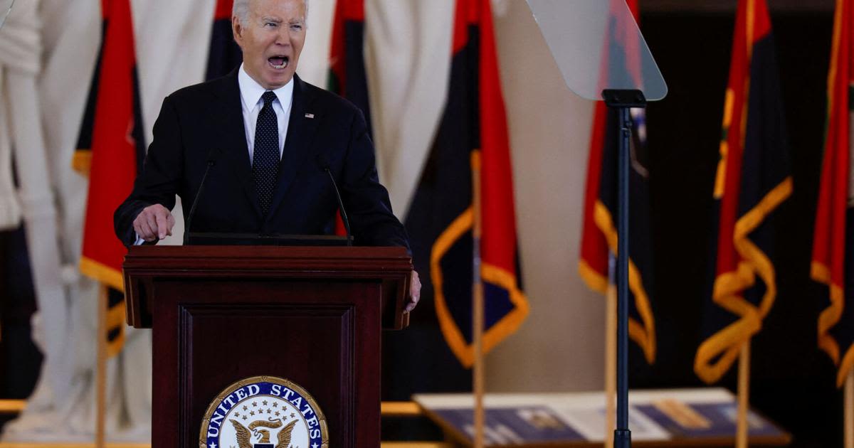 In Holocaust remembrance, Biden condemns antisemitism sparked by college protests and Gaza war