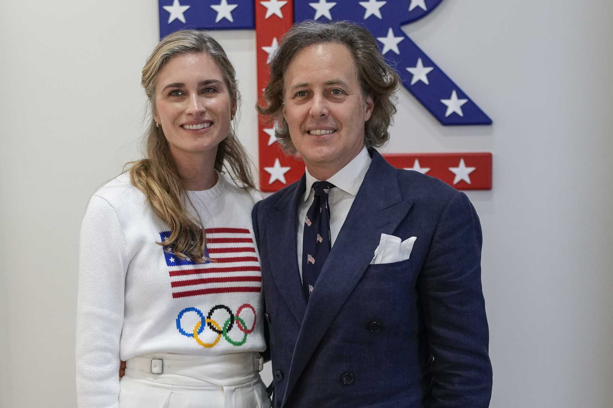 Talk of Olympic fashion — and the Paris rain — at starry Ralph Lauren fashion event
