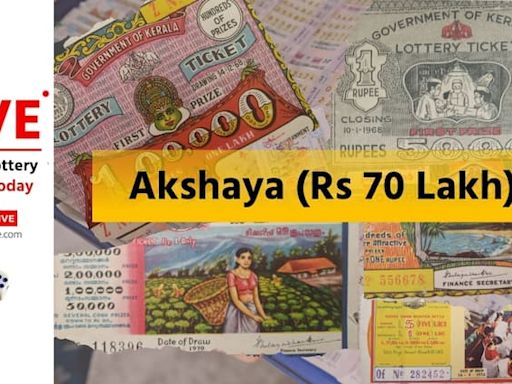 LIVE | Kerala Lottery Result SUNDAY (29/09/24): AKSHAYA AK-670 Lucky Draw OUT - 1st Prize 70L