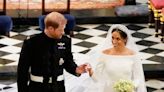 Meghan Markle's two very different weddings including 'marijuana party bags'