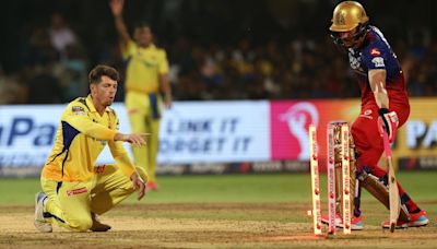 IPL 2024, RCB vs CSK: In unfortunate dismissal, Faf du Plessis run out at non-striker’s end during must-win match for Bengaluru