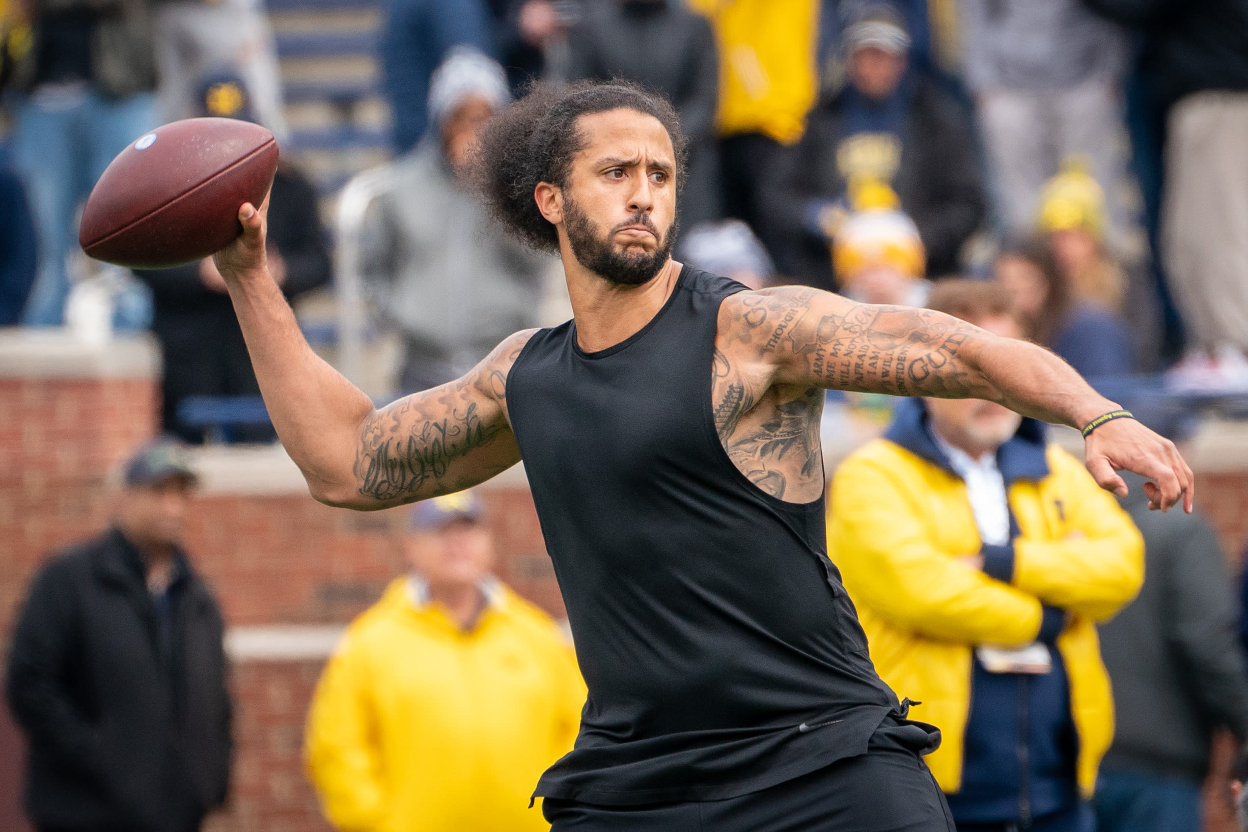 Colin Kaepernick...NFL coach? Jim Harbaugh had conversation with his former QB about coaching role with Chargers