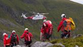 Climber airlifted to hospital with 'multiple severe injuries' after Eryri fall