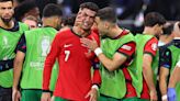 Cristiano Ronaldo in tears after missing extra-time penalty for Portugal at Euro 2024, scores in victorious shoot-out - Eurosport