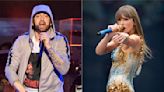 Eminem brings Taylor Swift's historic reign at No. 1 to an end, Stevie Wonder's record stays intact