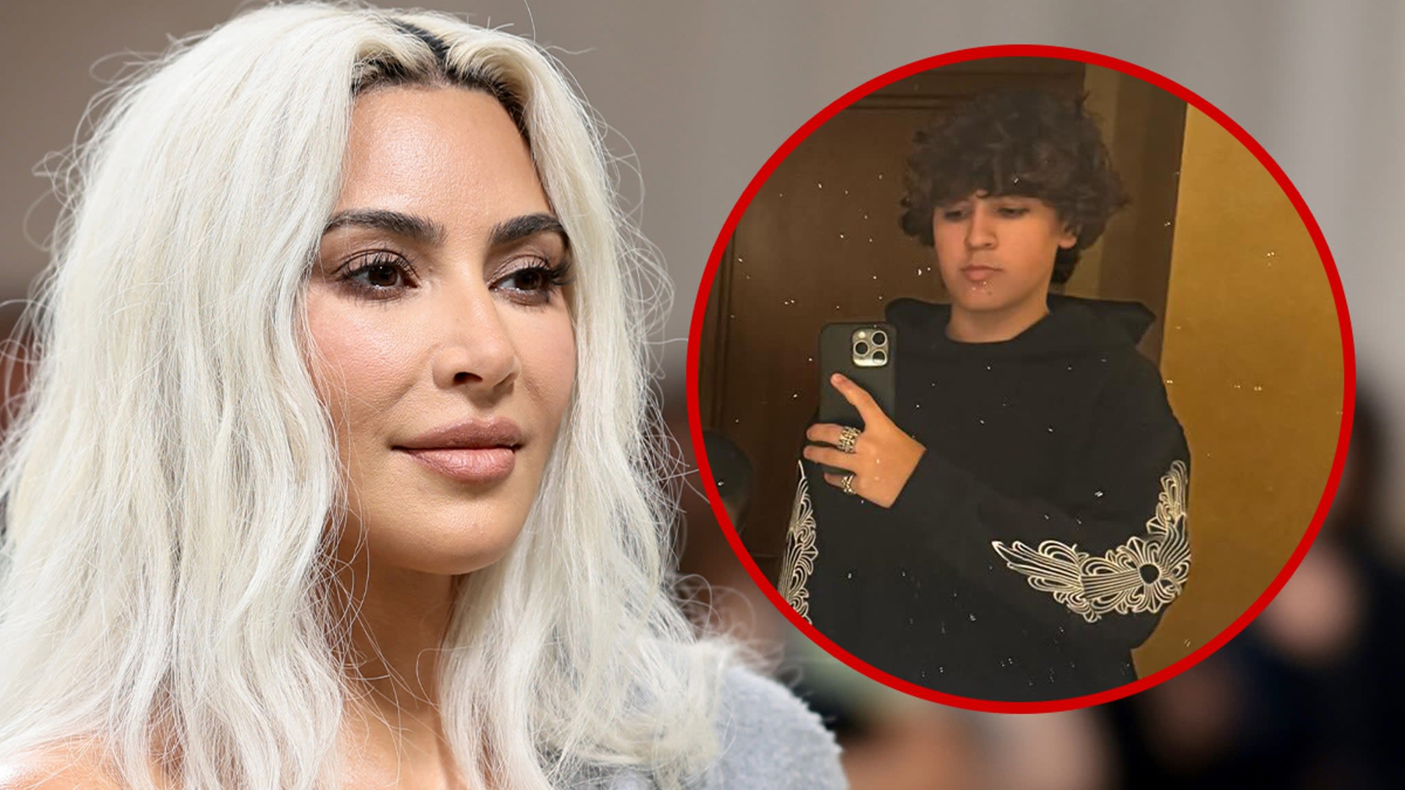 Kim Kardashian Tells People to Follow Mason Disick, Who's Now on Instagram