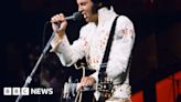 Blue suede shoes owned by Elvis Presley sell for £120k at auction