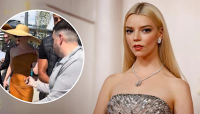 Anya Taylor-Joy fue acosada por un agresivo fan en el Festival de Cannes 2024