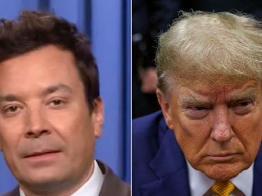 Jimmy Fallon Zings Donald Trump With Melania Trump Trial Tidbit