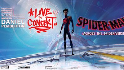 Listen to 'Spider-Man: Across the Spider-Verse' soundtrack, score performed live in Lancaster