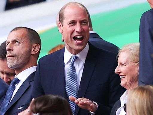 Prince William Celebrates England Soccer Win as King Charles Worries for 'Nation’s Collective Heart Rate'