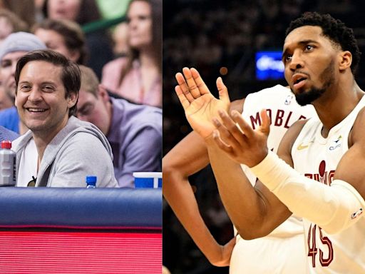 Donovan Mitchell’s Link up With Tobey Maguire Has Fans Questioning What the Cavs Star’s Connection to Spiderman Is