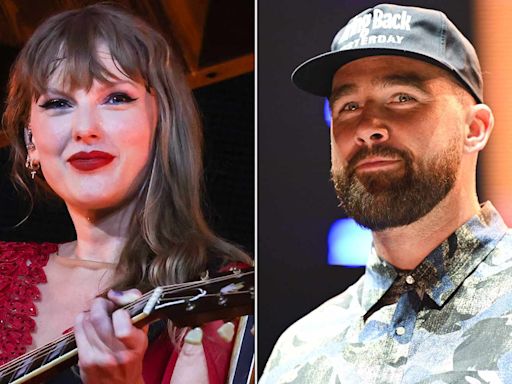 Travis Kelce Appears Emotional During Taylor Swift's Amsterdam Mashup Featuring Lyrical Nod to Him