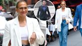 Jennifer Lopez back in NYC after summer in the Hamptons as Ben Affleck remains in LA