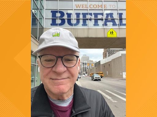 Steve Martin was in Buffalo over the weekend
