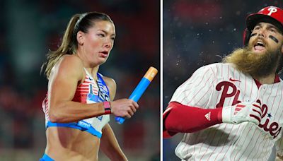 Who Is the Most Athletic Marsh Sibling, the Heptathlete or the Phillies’ Outfielder?