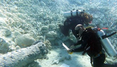 Mysterious Russian Cannons Discovered Underwater In The Bahamas