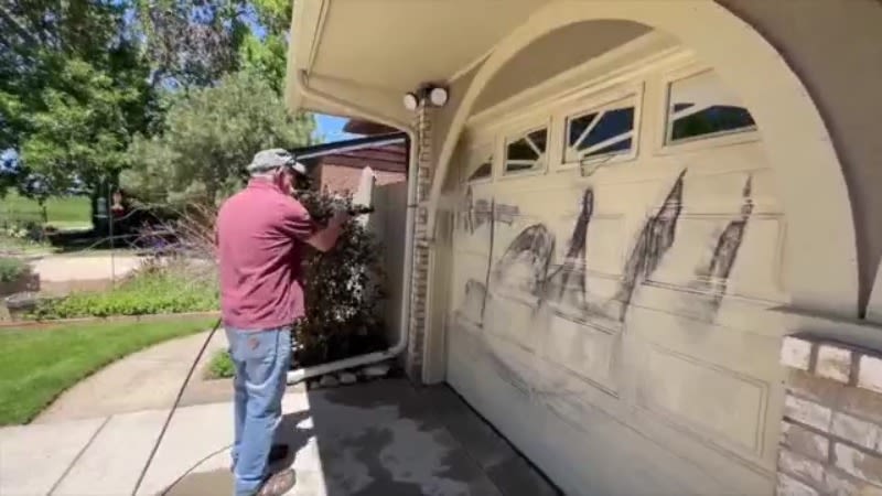 Vandals target Lakewood neighborhood, leaving graffiti on homes, cars and fences