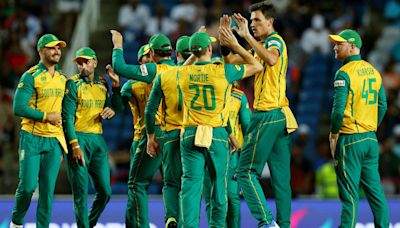 PICS: South Africa trounce Afghanistan, reach first World Cup final