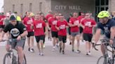 QC officers hit the streets for Law Enforcement Torch Run for Special Olympics