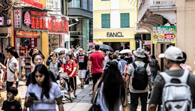 內地出境遊 澳門首躍最滿意目的地、香港連跌兩位排第7