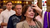 Amid noisy downtown Miami, they flock to a quiet ritual. A look inside Ash Wednesday mass