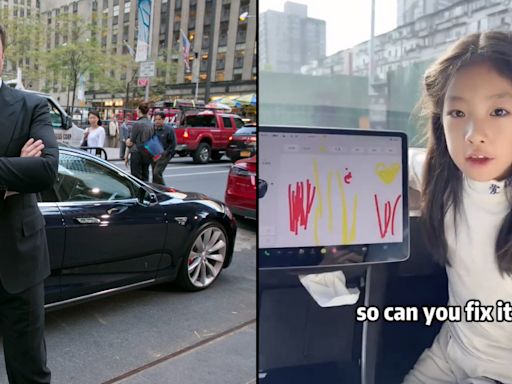 Chinese Kid Asks Elon Musk to Fix Tesla's Screen, Gets Quick Response