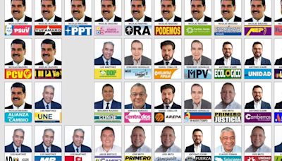 Por qué Nicolás Maduro aparece 13 veces en la papeleta electoral en Venezuela
