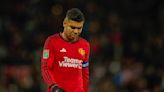 Manchester United midfielder Casemiro unlikely to play before Christmas after hamstring injury