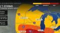 Severe thunderstorm risk to stretch from Midwest to Northeast this week