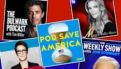 The 11 best politics podcasts of 2024, per Audible’s ‘Most Listened’