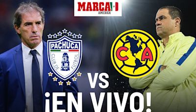 Juego Pachuca vs América EN VIVO Online. Partido hoy - Semifinal Concachampions 2024 | Marca