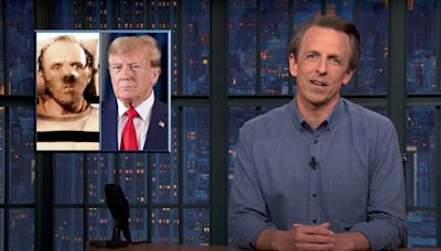 Seth Meyers Had Issues With Donald Trump Praising, Uh, Hannibal Lecter