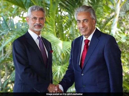 S Jaishankar Meets Mauritius' Leader Of Opposition, Former PMs