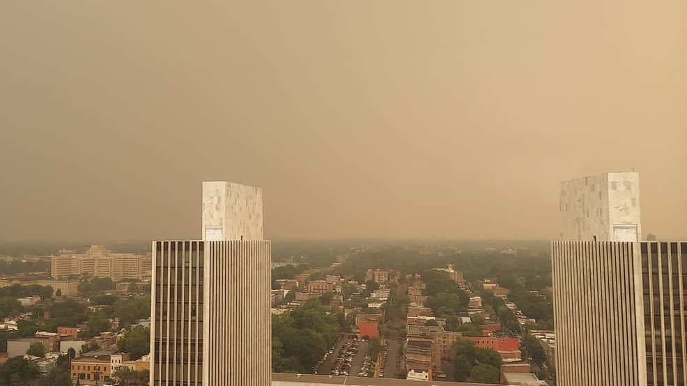 Today in Weather History - Choked By Smoke and How T'Storms Made it Worse - June 6, 2023