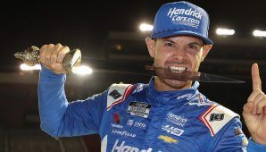 Despite dominant Bristol win, Kyle Larson isnt home-free for rest of playoffs