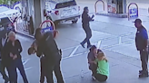 Security guards hailed as heroes for saving baby choking in gas station