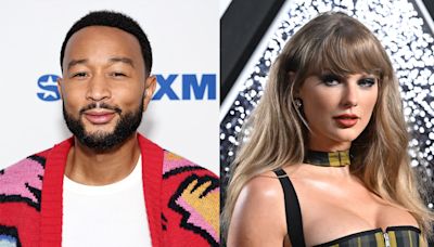 John Legend Praises Taylor Swift for Being “Willing to Take That Risk” With Kamala Harris Endorsement