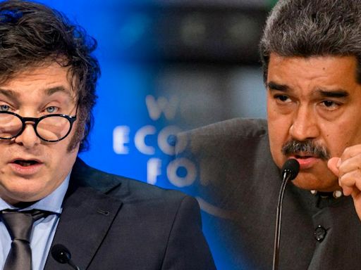 "Malpa...": Maduro insultó feo a Milei y gobierno argentino no lo bajó de "imbécil"