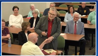 Lorain County commissioners honor Brighton Township man on his 100th birthday