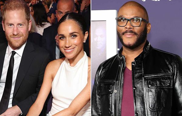 Meghan Markle and Prince Harry Party with Star-Studded Group Celebrating Tyler Perry's Birthday