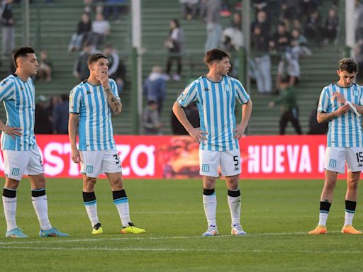 Racing todavía no muestra su verdadero rostro y su ilusión sufrió un duro cachetazo