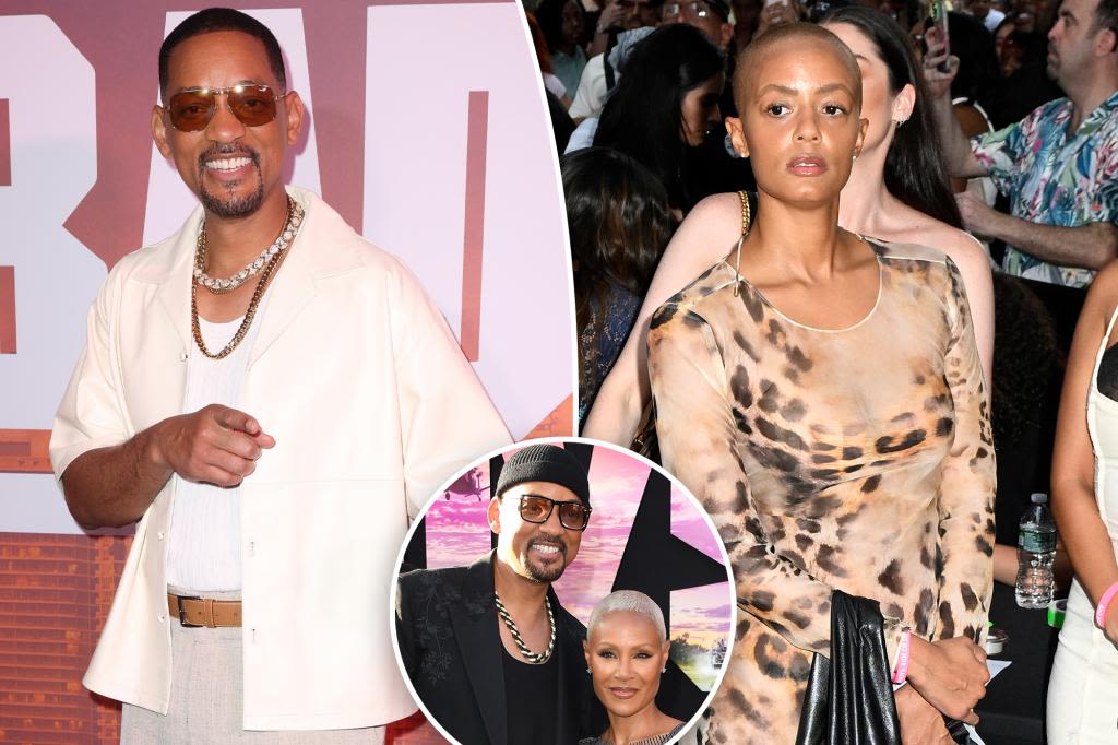 Jada Pinkett look-alike once again joins Will Smith for ‘Bad Boys’ Miami premiere