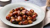 Bacon-Wrapped Balsamic Brussels Sprouts Recipe