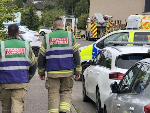 Two people in hospital after 'chemical leak' at Crieff Primary School