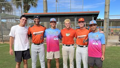Six Israeli players honing their skills in South Florida Collegiate Baseball League