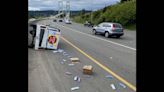 We all scream when an ice cream truck spills tasty cargo on WA state highway