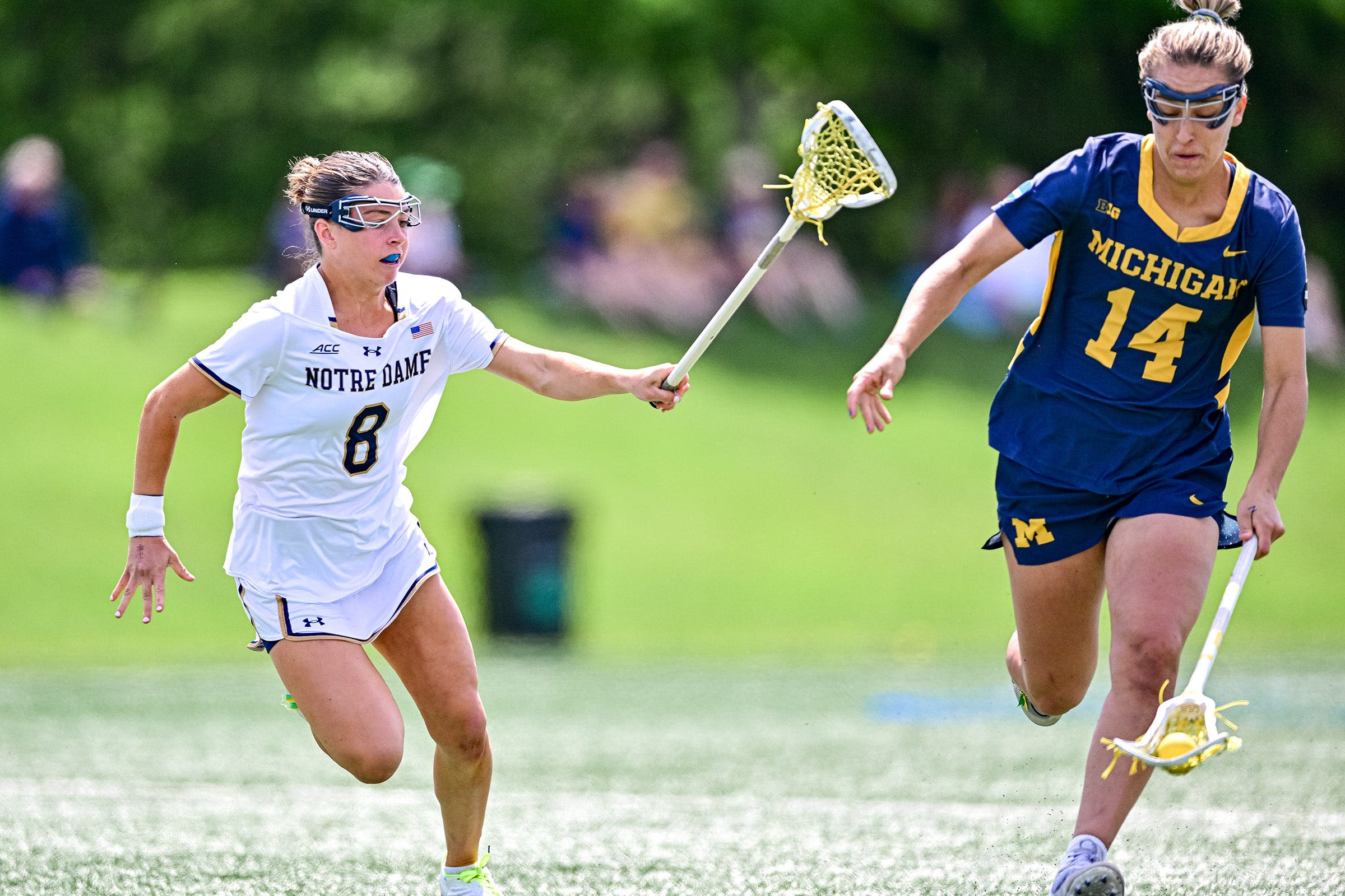 Michigan women's lacrosse scores in final second for first-ever NCAA quarterfinal berth