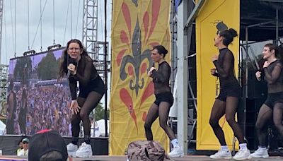 Jazz Fest 2024 day three: Bomba Estereo, Hurray for the Riff Raff, Boyfriend and more