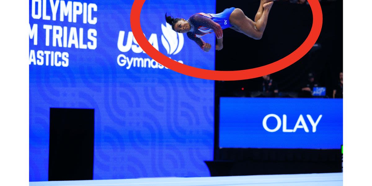 Simone Biles Launches ‘Into Space’ In Jaw-Dropping Floor Routine